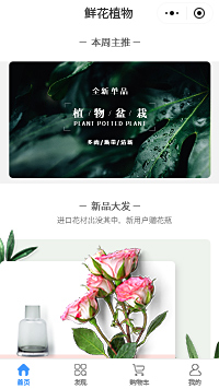 北京鲜花预定-北京鲜花店小程序模板