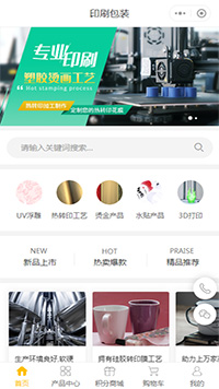 印刷店预约服务小程序模板【彩印服务预约小程序模板】