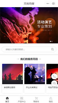 活动策划公司_深圳活动策划公司商城小程序模板